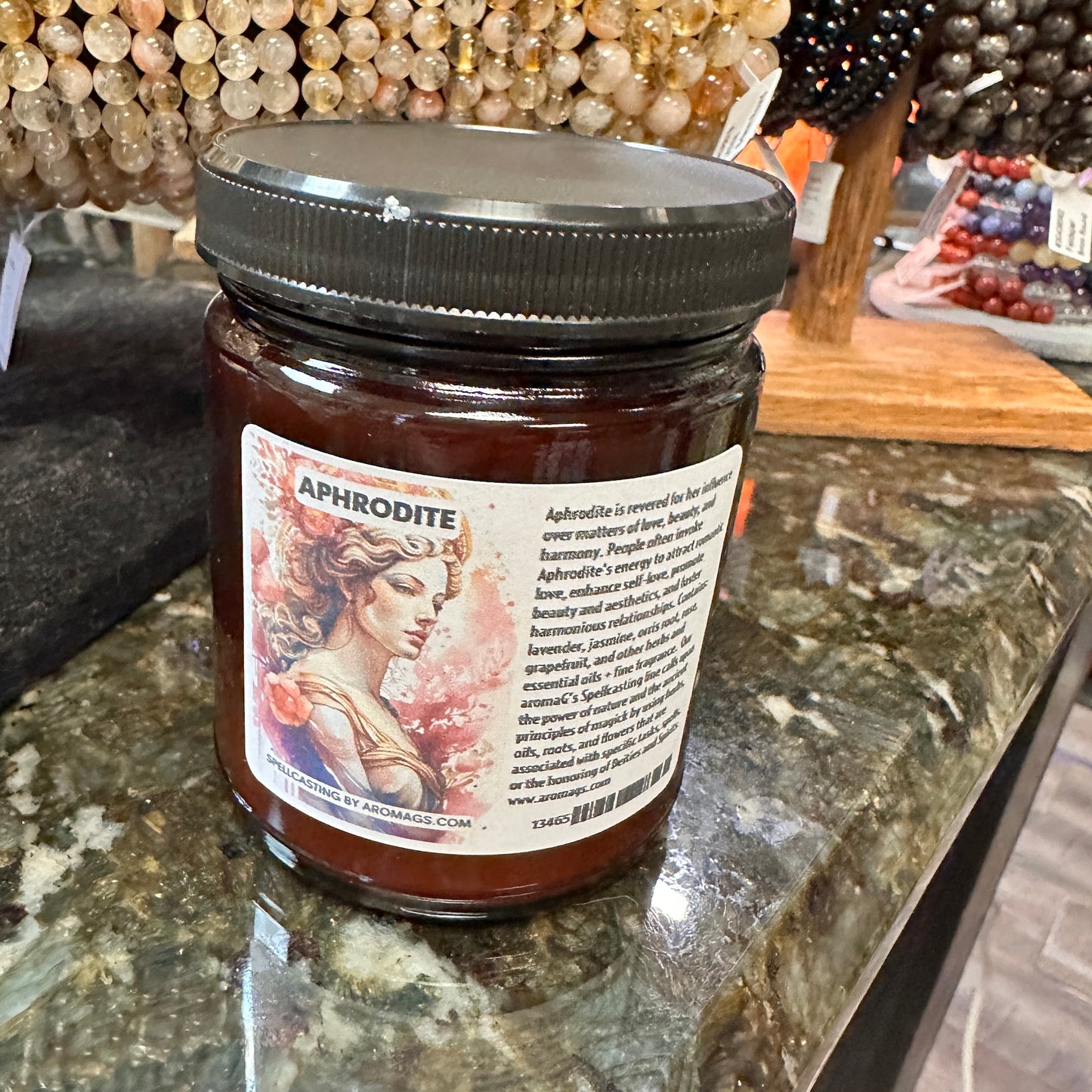 Aphrodite Candle – Soy Candle for Love, Beauty & Harmony