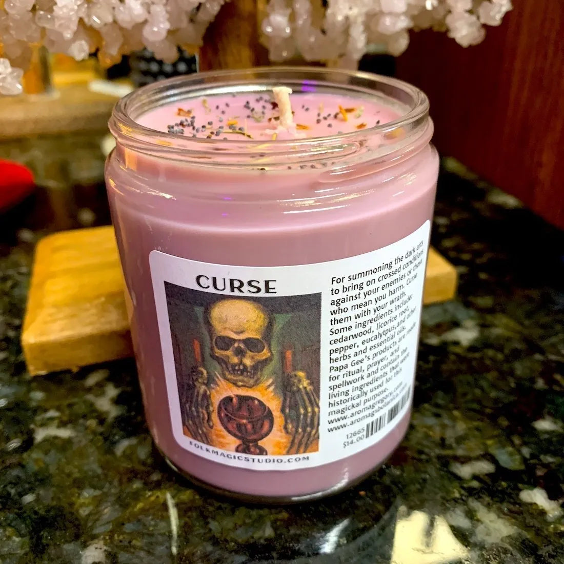 Curse Jar Candle by Papa Gee