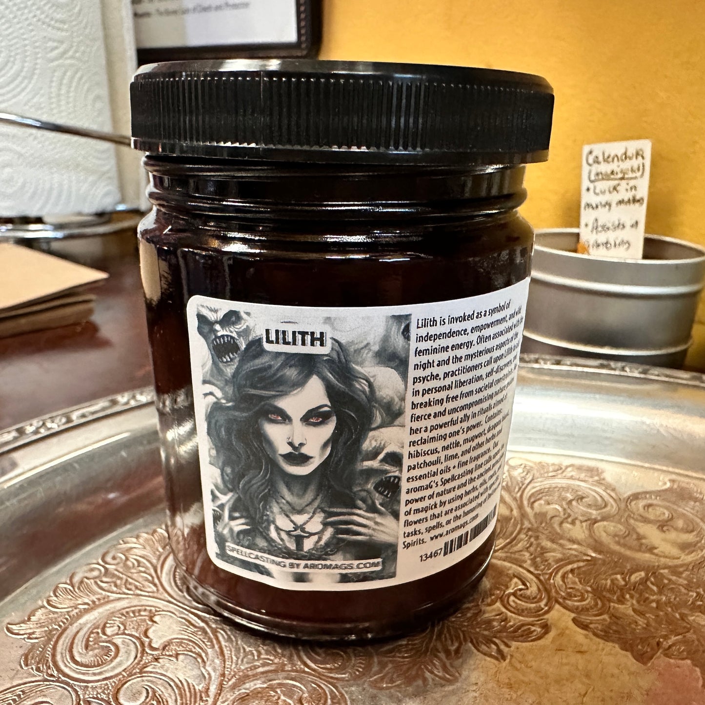 Lilith Candle – Independence & Wild Feminine Energy magic