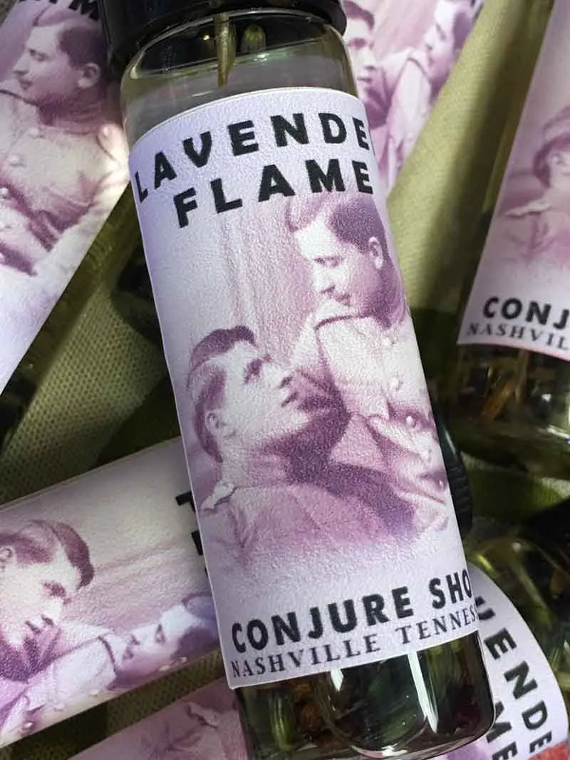 Lavender Flame hoodoo oil – male gay love