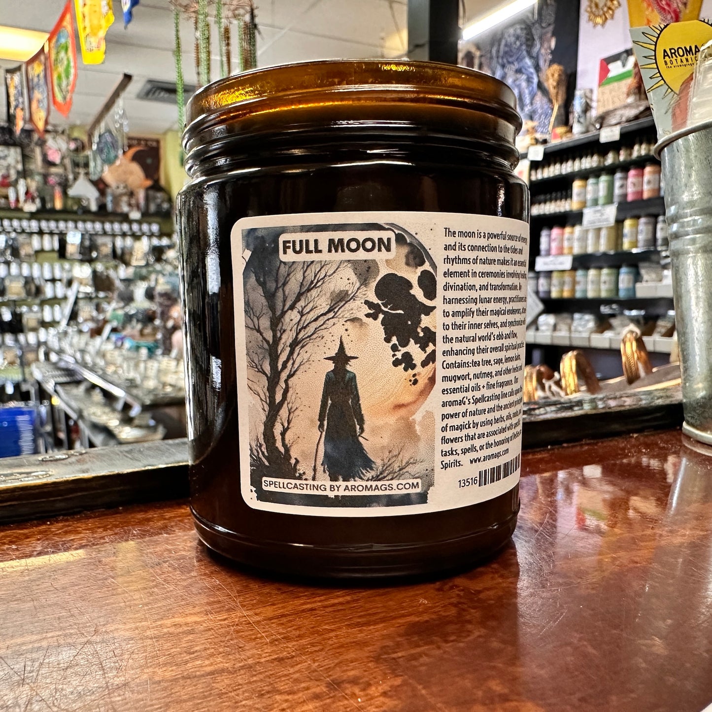 Full Moon Candle – Elevate Rituals & Harness Lunar Energy