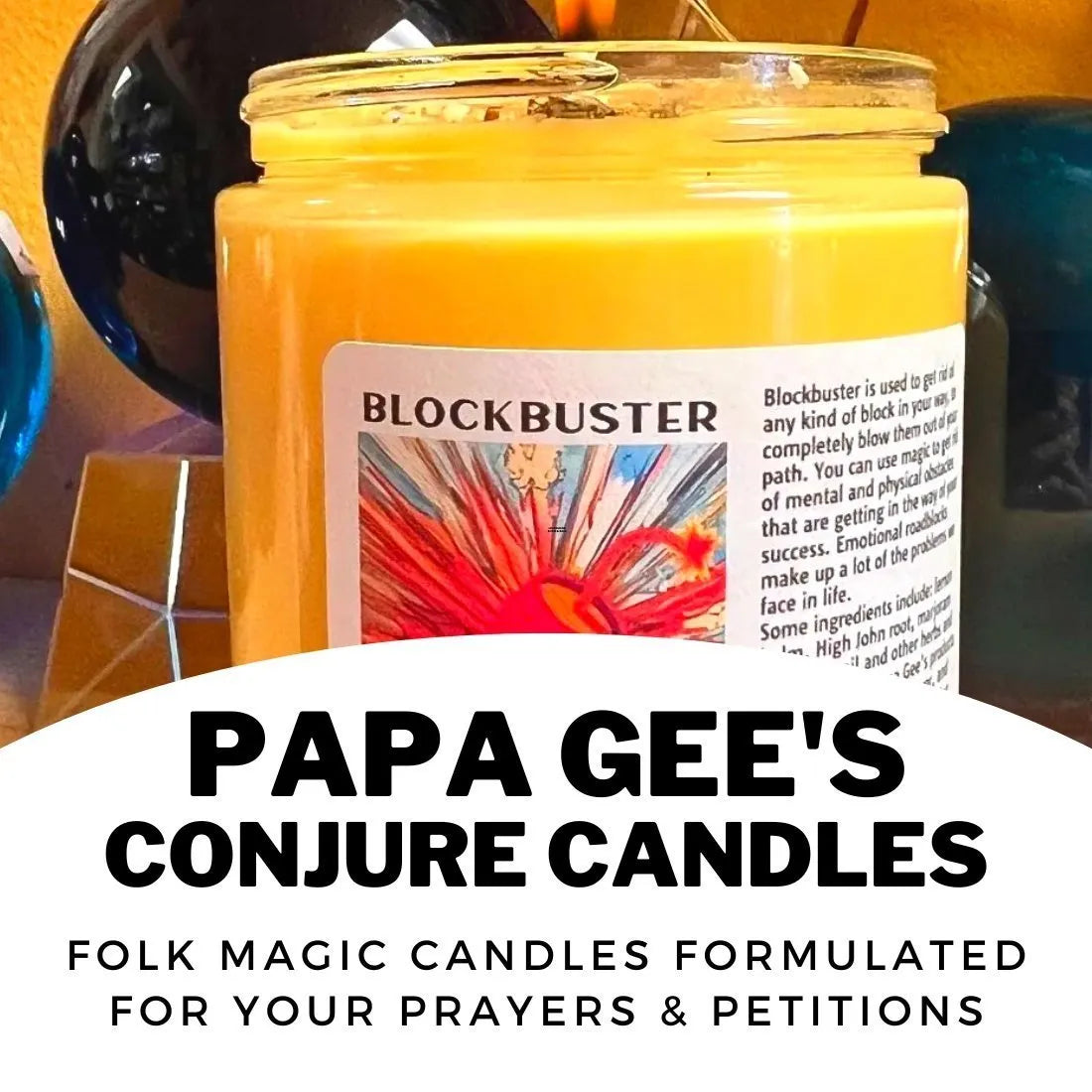 Conjure Candles by Papa Gee