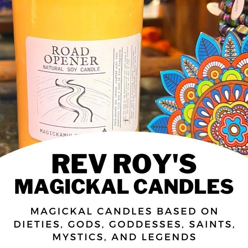 Magickal candles by Rev Roy