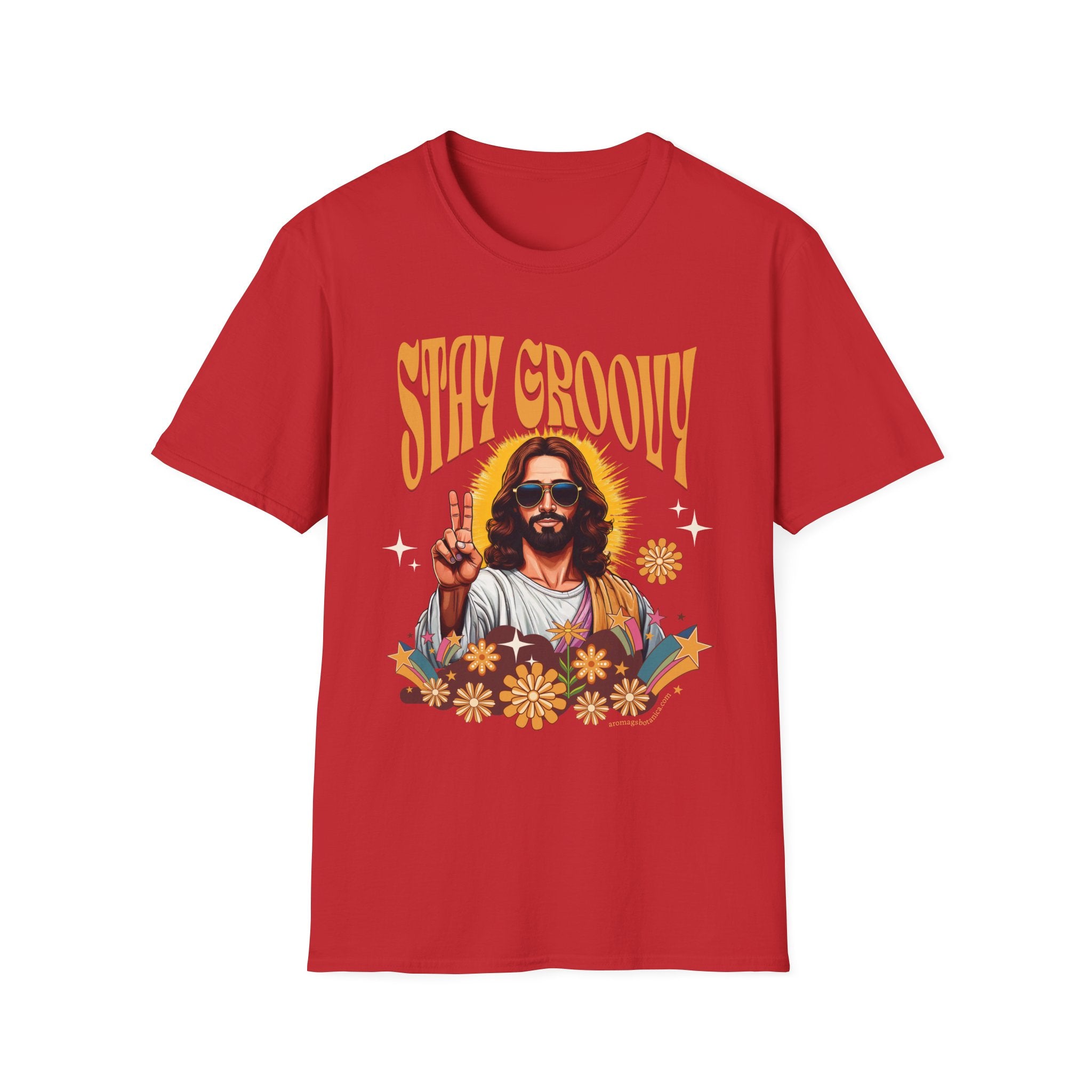 Stay Groovy Jesus T-Shirt – Retro Christian Graphic Tee
