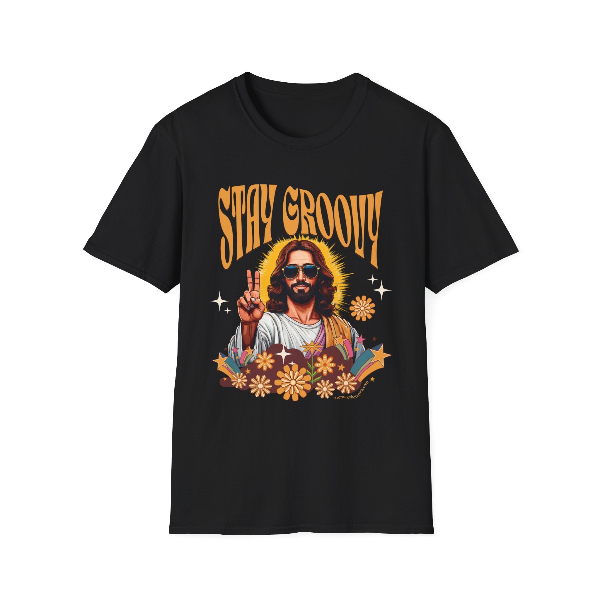 Stay Groovy Jesus T-Shirt – Retro Christian Graphic Tee