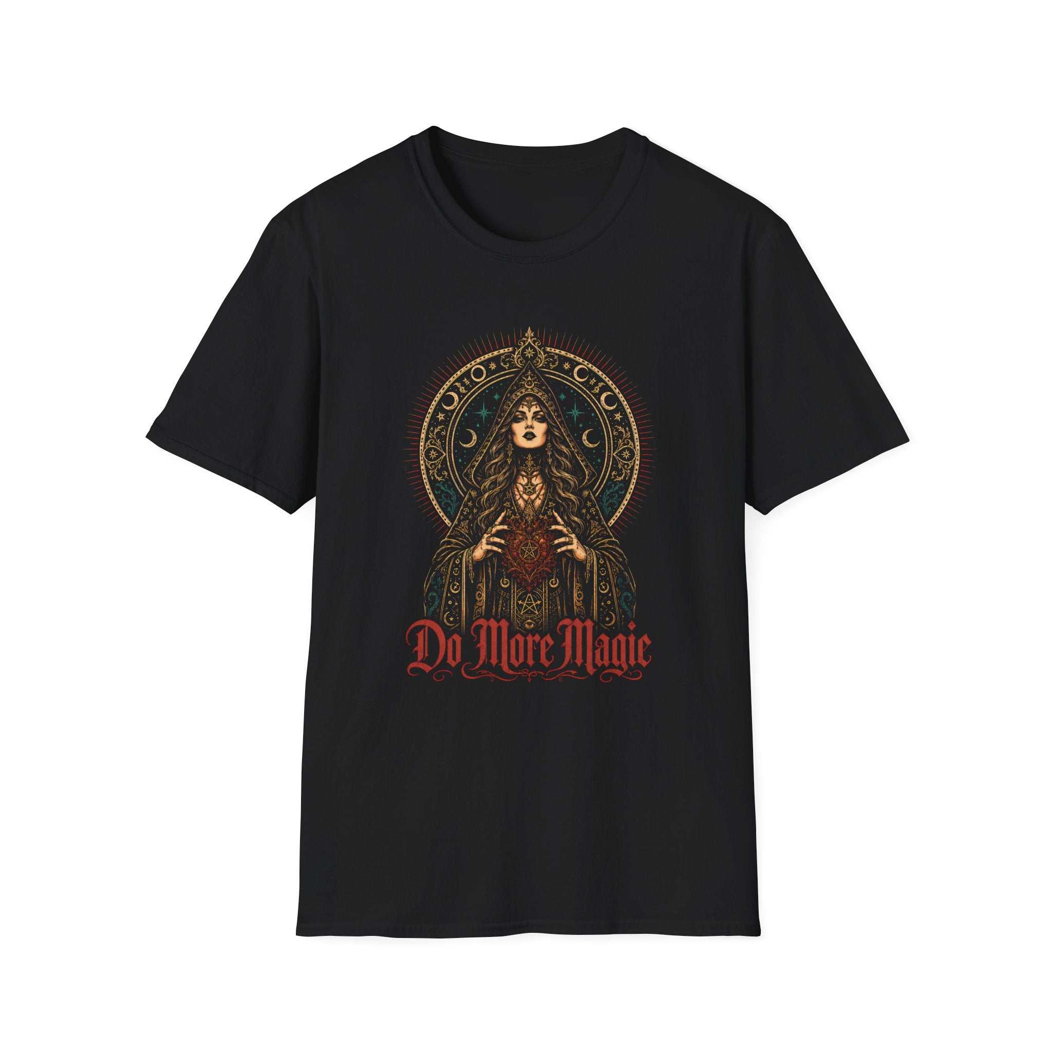 Witch Goddess T-Shirt — “Do More Magic” Occult Mystic Tee