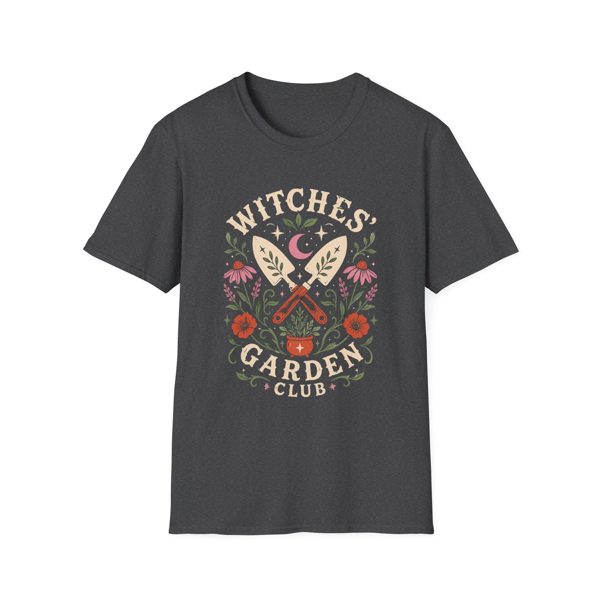 Witches’ Garden Club T-Shirt – Witchy Gardening Graphic Tee