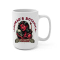 Aromac's Botanica Devil Woman 15oz Mug — Nashville Skull Coffee Cup