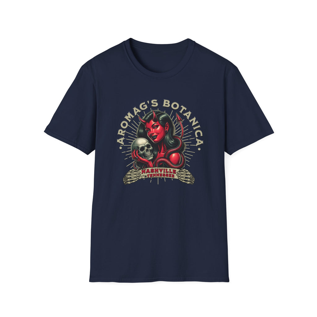 AromaG’s Botanica Vintage Devil T-Shirt – Nashville Graphic Tee