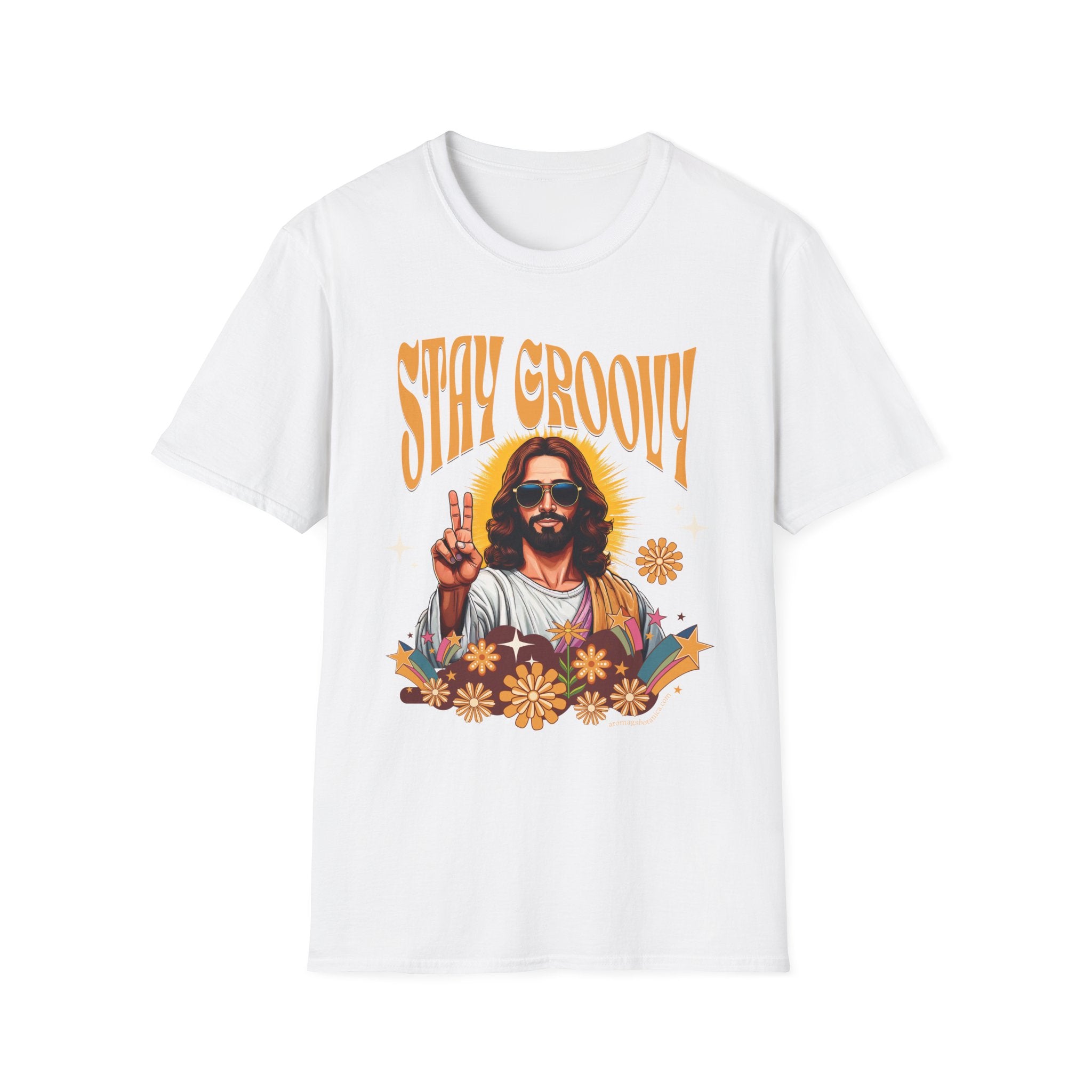 Stay Groovy Jesus T-Shirt – Retro Christian Graphic Tee