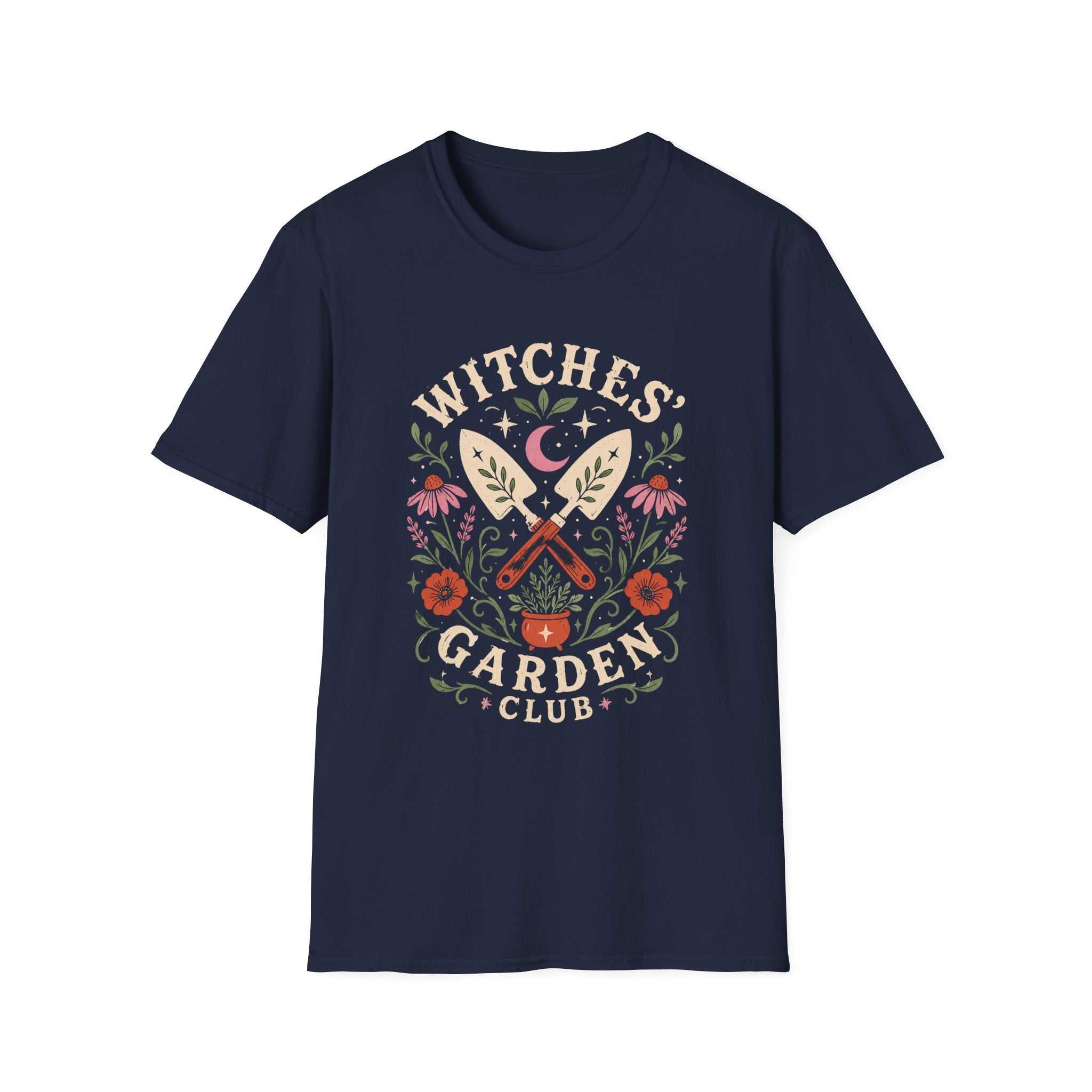 Witches’ Garden Club T-Shirt – Witchy Gardening Graphic Tee