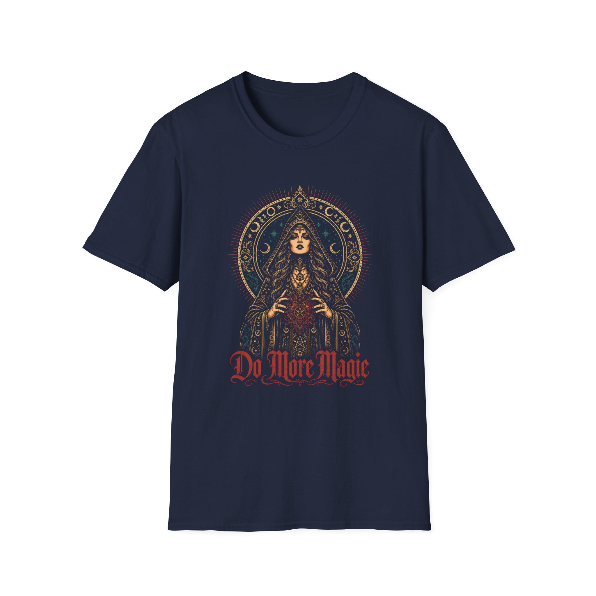 Witch Goddess T-Shirt — “Do More Magic” Occult Mystic Tee