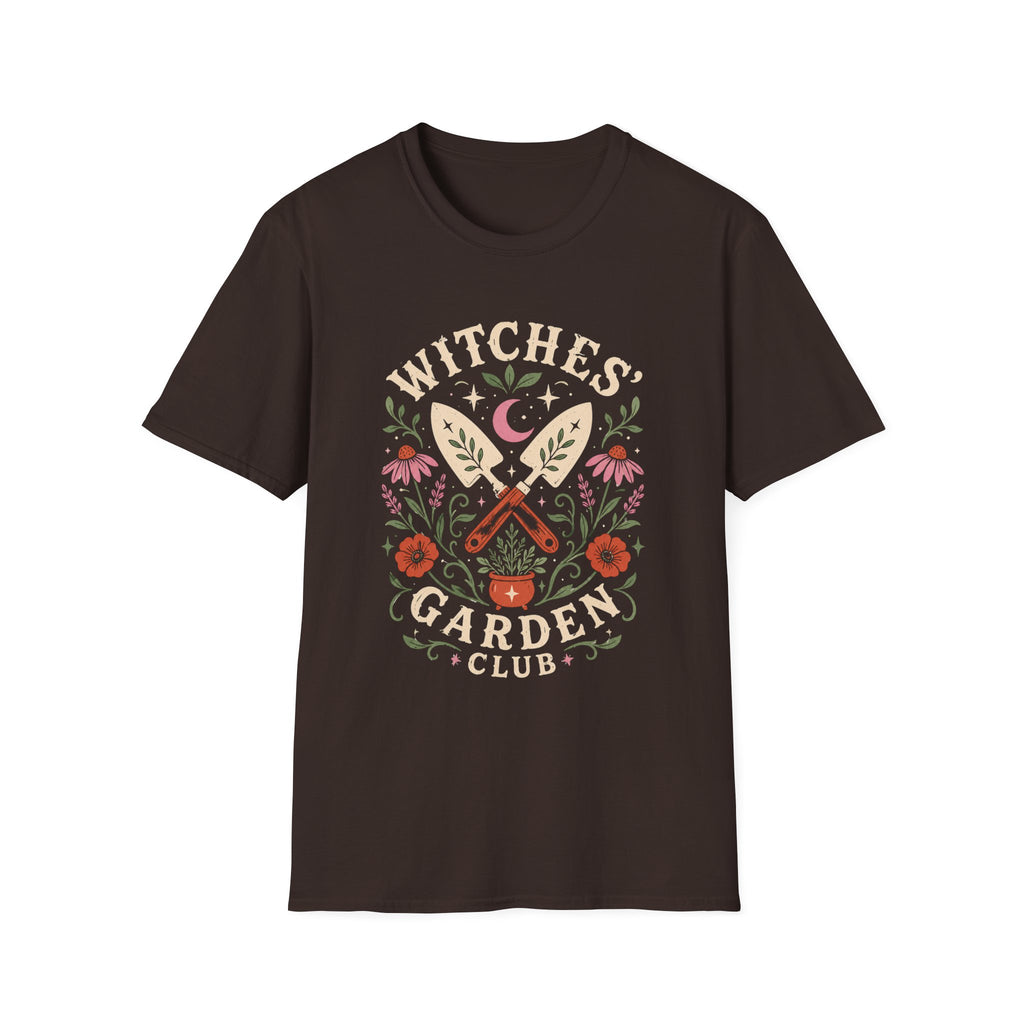Witches’ Garden Club T-Shirt – Witchy Gardening Graphic Tee