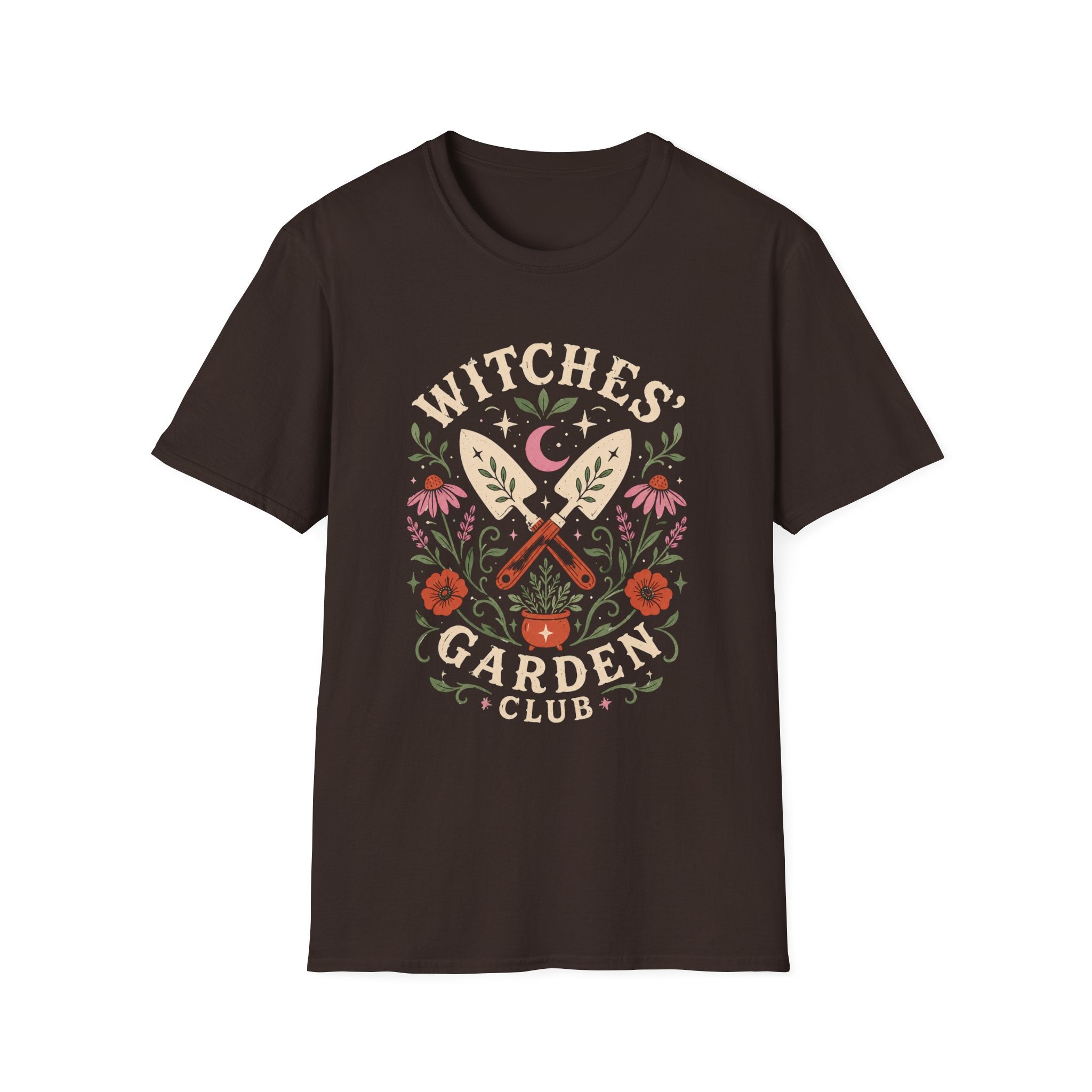 Witches’ Garden Club T-Shirt – Witchy Gardening Graphic Tee