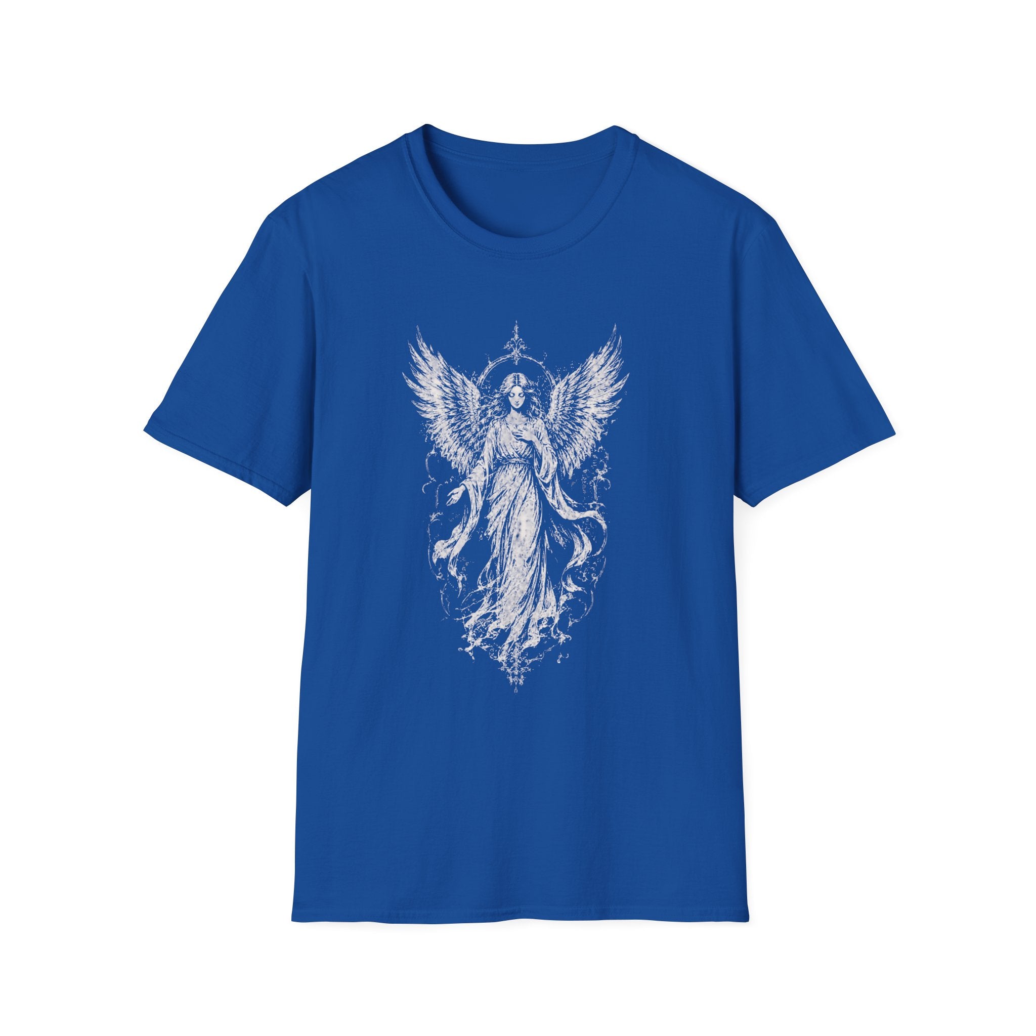 Gothic Angel Wings Graphic T-Shirt – Vintage Angel Tee