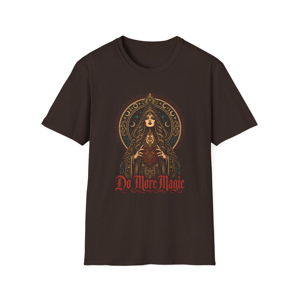 Witch Goddess T-Shirt — “Do More Magic” Occult Mystic Tee