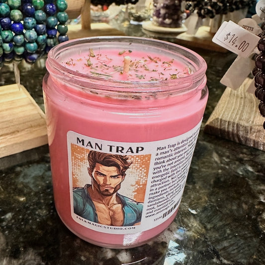 Man Trap Candle – Attract and Captivate His Heart by Papa Gee