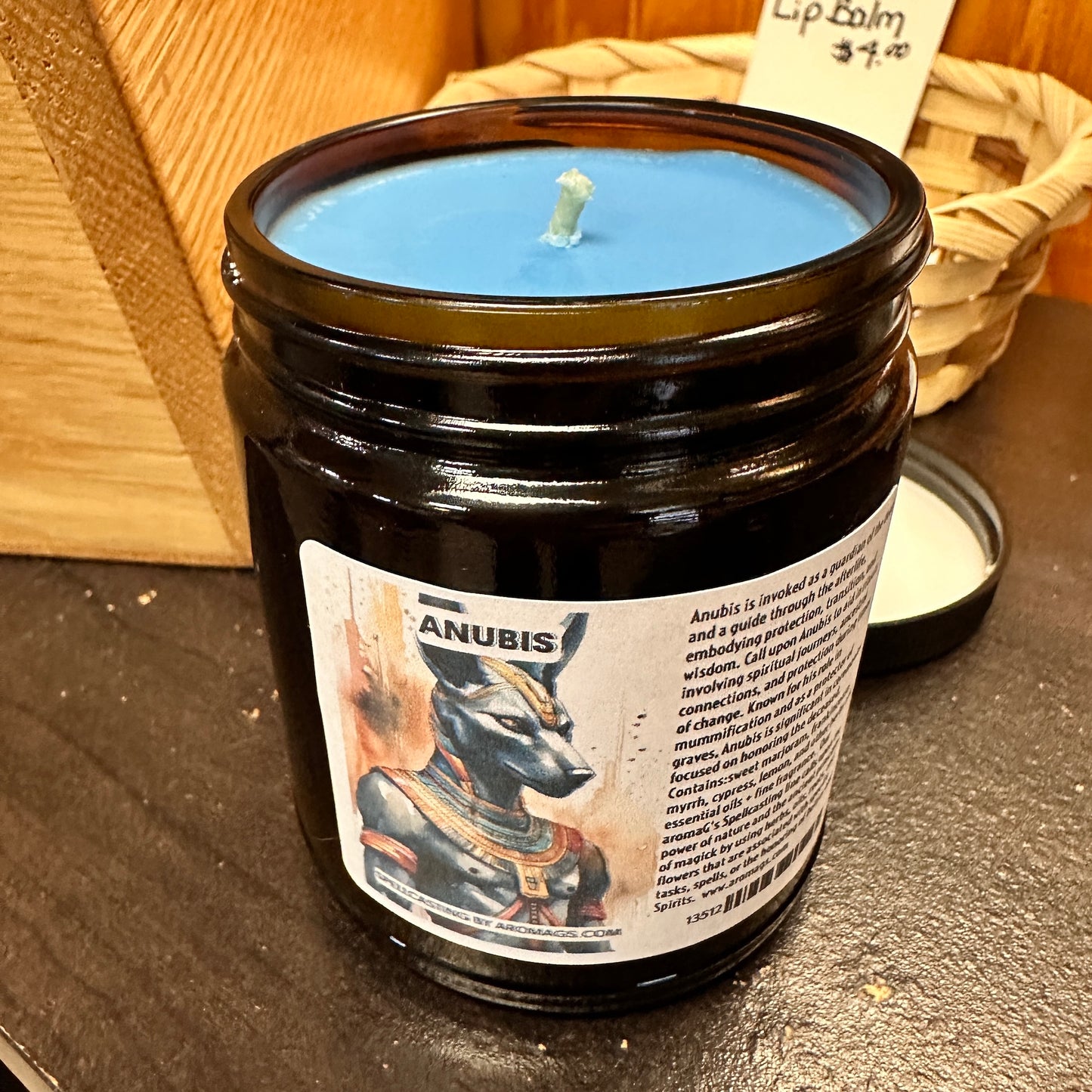 Anubis Soy Candle – Guardian of the Spiritual Journey