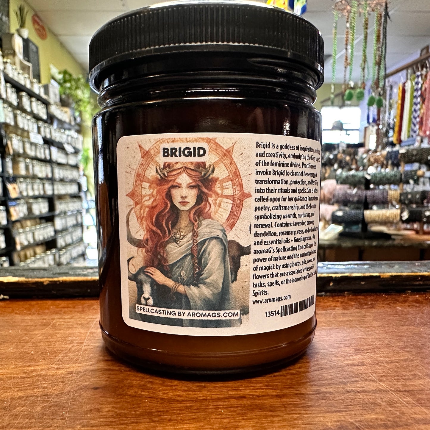 Brigid Candle – Celtic Goddess for Creativity and Healing