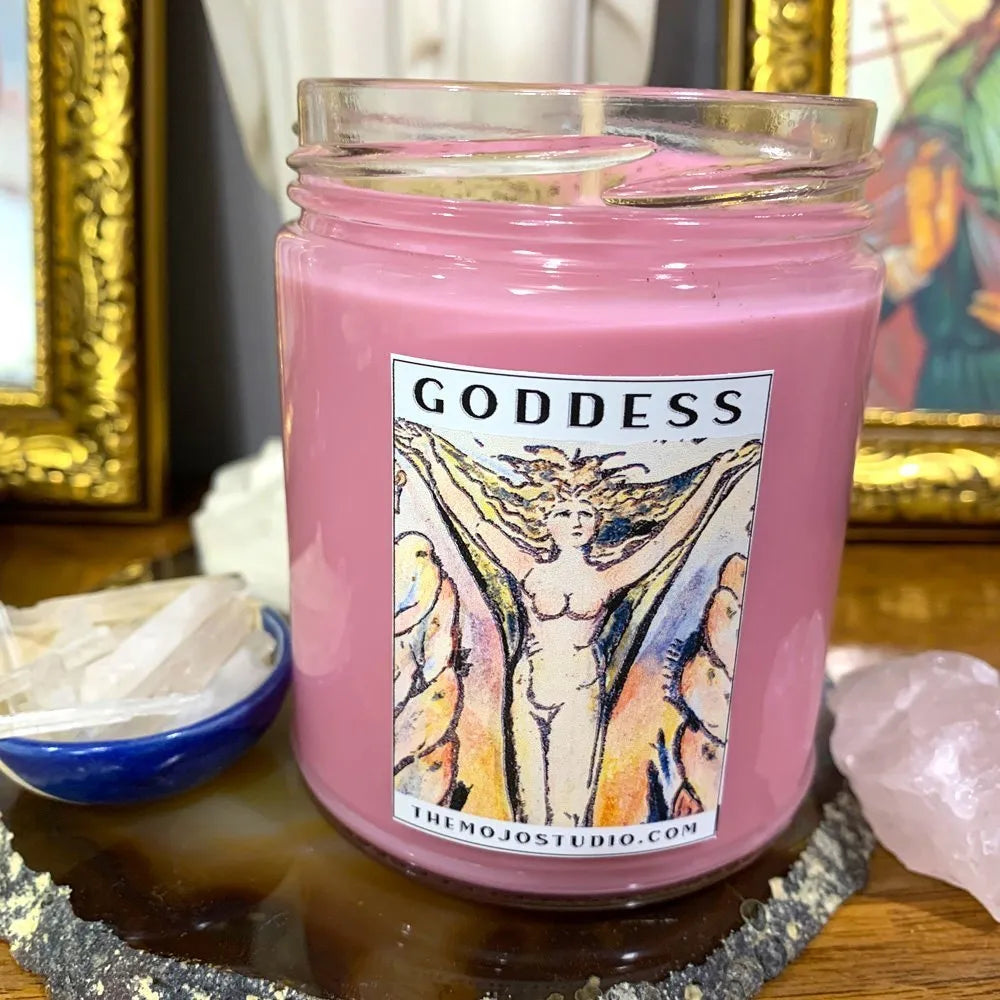 Goddess Jar Candle by Papa Gee