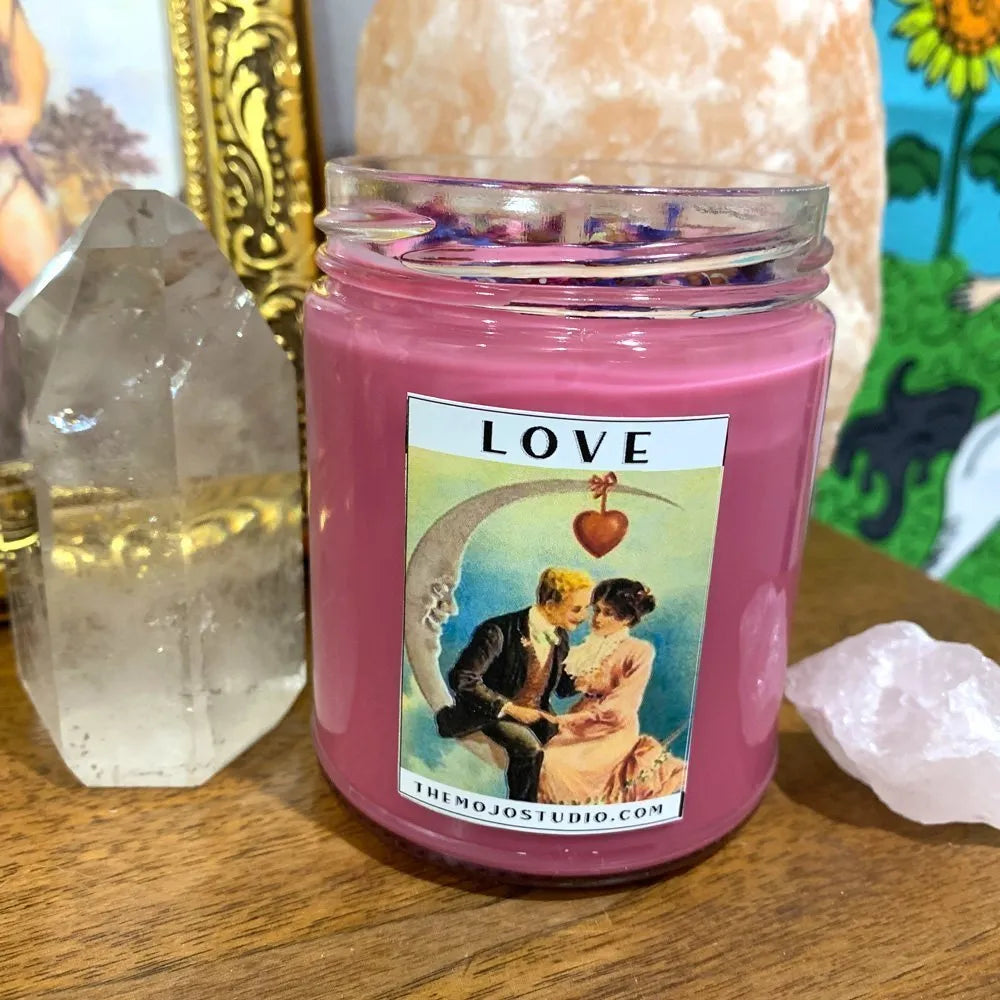 Love Jar Candle for Attracting New Love by Papa Gee