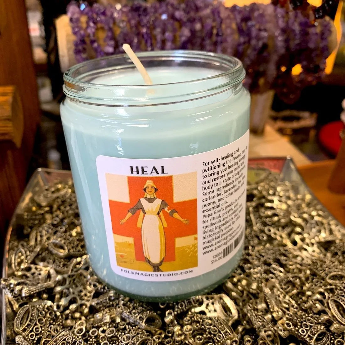 Heal Jar Candle by Papa Gee
