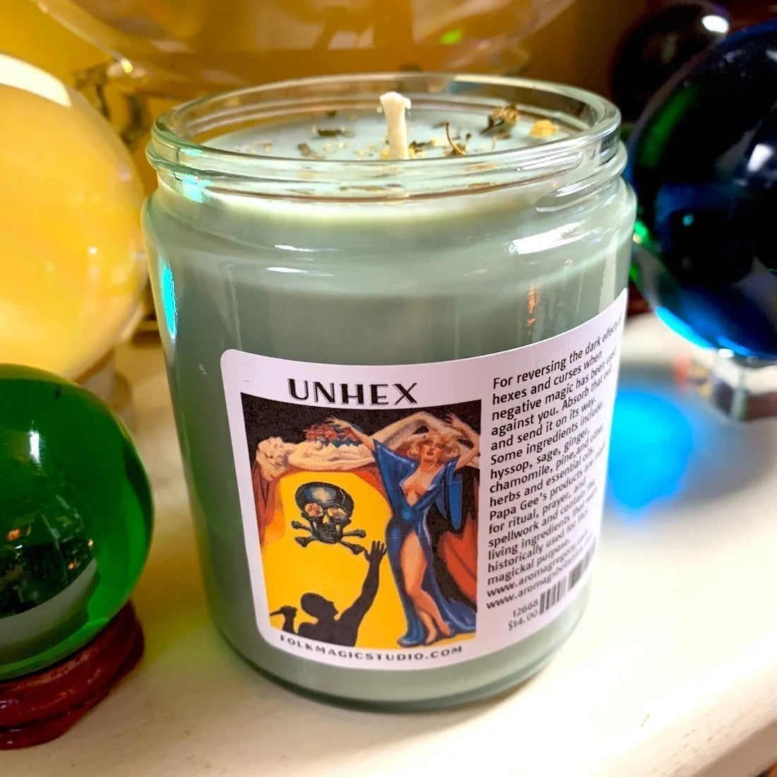 Unhex Jar Candle by Papa Gee