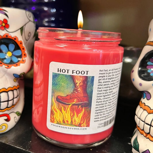 Hot Foot jar candle by Papa Gee
