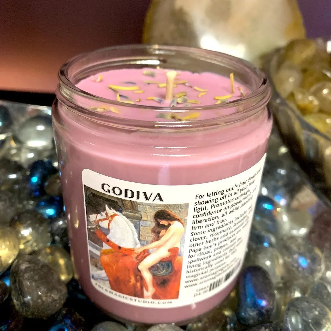 Godiva Jar Candle by Papa Gee