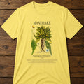 Mandrake Botanical T‑Shirt — Vintage Plant Illustration Tee