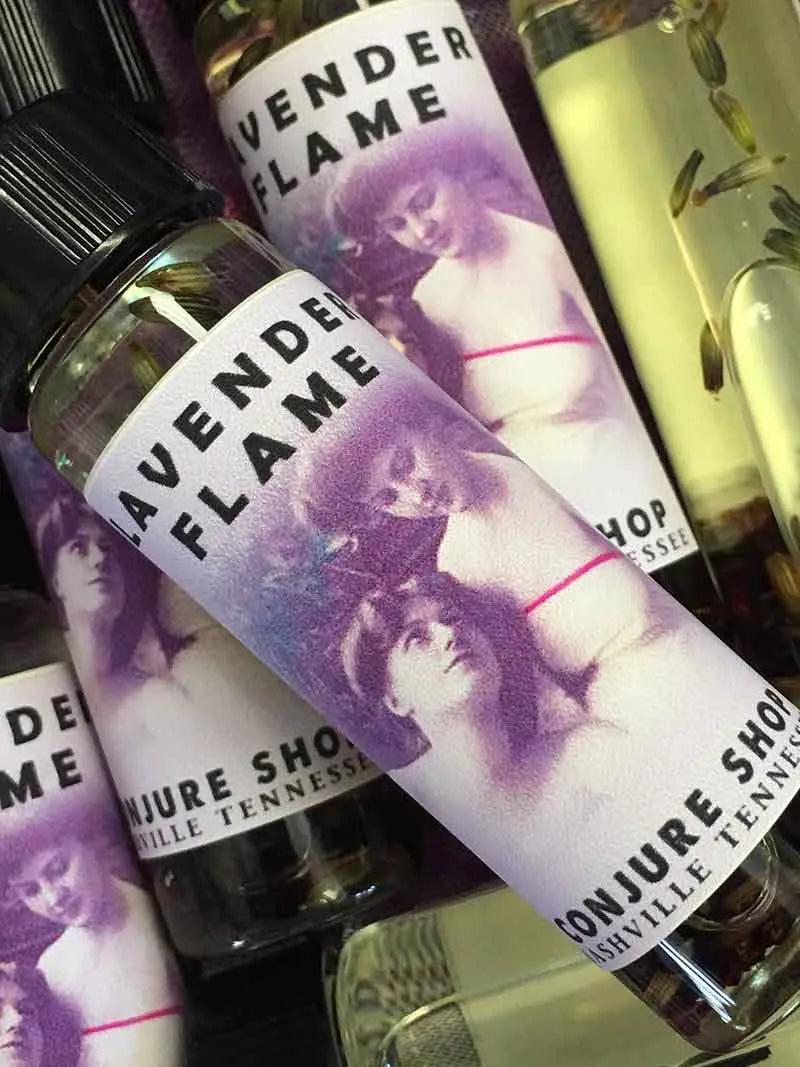 Lavender Flame hoodoo oil – female gay love