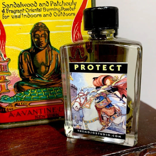 Protect Oil – keep away harm and protect yourself by Papa Gee