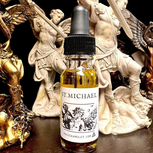 St Michael Oil by Rev Roy