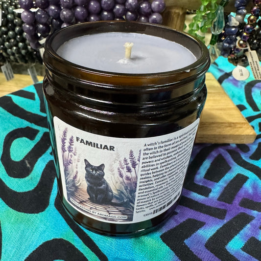 Witch’s Familiar Candle – Channel Mystical Energy and Protection